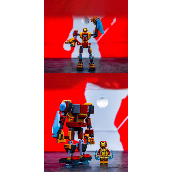 Marvel Iron Man Mecha Building Blocks Toy Rörliga lemmar 1023