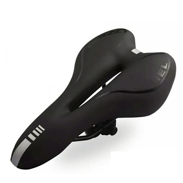 SPGOOD Pyörän Satula Miehet Naiset Mukava Leveä Pehmeä Geeli Ergonominen Pyörän Satula Suojalla & Avaimella Maastopyörä MTB Trekking Maantiepyörä -FD2-