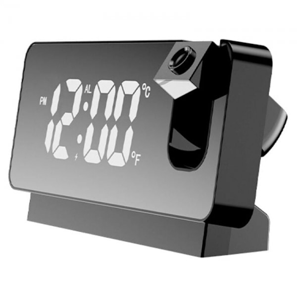 Projektionsväckarklocka för sovrum, digital väckarklockradio med-AD4-