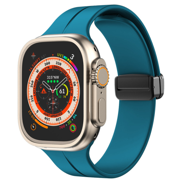 Silikoniranneke Magneettinen hihna Apple Watch -hihnan kanssa Apple Watch Uitra