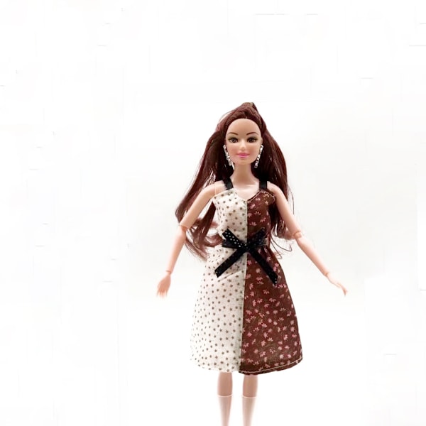 20 st Barbie Docka Kläder Vardaglig Kostym Mode Kjolar-AD10-