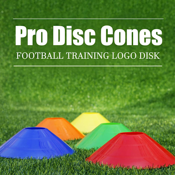 Pro Disc Cones (50 kpl:n setti), jalkapallokartiot pidikkeellä, Agility-FD3-