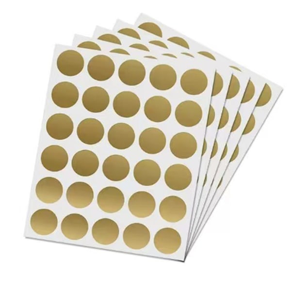 DIY Skrapelodd (Gull, Pakke med 150)-AD4-