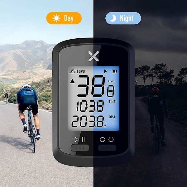 Smart GPS Cykelcomputer Trådløs Digital Speedometer Xoss-AD4-