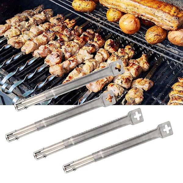 4 stk. universelle grill lige rør grillrør brændere grilldele-FD3- XH00118