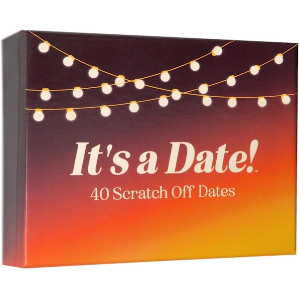 It's a Date!, 40 Fun and Romantic Scratch Off Date Ideas for Him, Her,Special Couples Gift for Anniversaries, Birthdays & More!