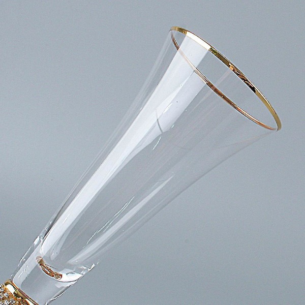 Elegant Set med 2 Champagneglas -AD6-