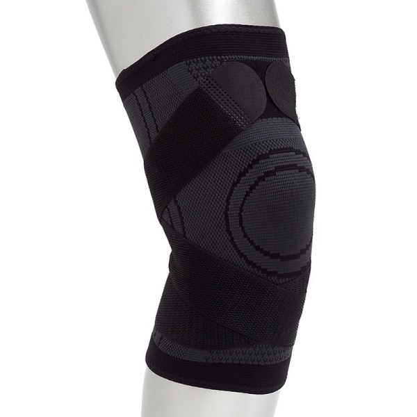 Knee support with band compression