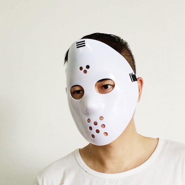 Jason Voorhees Perjantai 13. päivä Jääkiekkonaamio Hallow A15 one size -AD6-