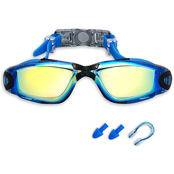 Simglasögon för män Kvinnor Ungdom Anti-dimma UV-skydd Clear Vision Justerbara silikonremmar Simglasögon