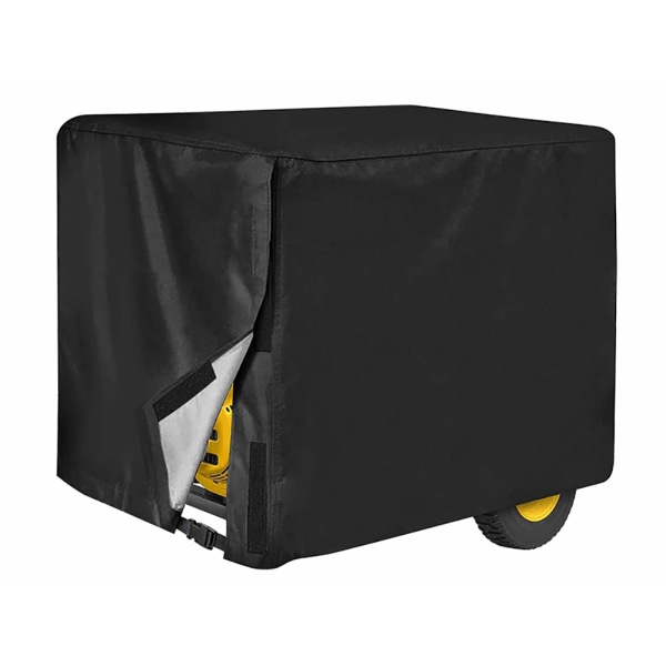 Generator Skyddsskydd Regnskydd Kraftgeneratorer Bärbara Generatorer Lock 1 Universal Generator Cover Generatortält 210D väderbeständig lås black 81*61*61cm