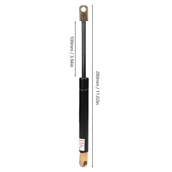Kaasujousi hydraulisella tangolla, mekaaninen tukikaasujousi, 280 mm 100 mm (100 N)-FD3-