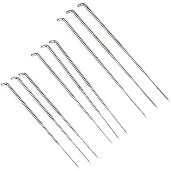 120 st Triangulära Filtningsnålar Nålfiltning DIY Ullfiltning Verktyg 3 Storlekar 78mm 86mm 91mm (Varje Storlek 40st)-FD3-