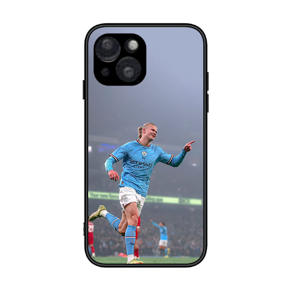 Man City FC Erling Haaland 2022/23 Førstelag Soft Gel Deksel Kompatibelt med iPhone 11pro-AD8-