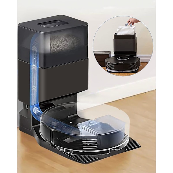 10 støvsugerposer tilbehør for Xiaomi Roborock S8+/s8 Pro Ultra S7 Maxv Ultra/s7 Pro Ultra/q7+/q7 Max+/q5+/t8-AD4-
