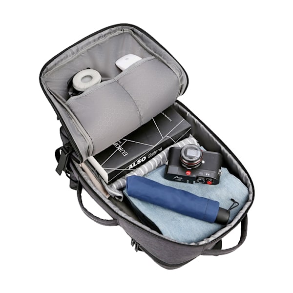 Kabinväska för RyanAir & Norwegian Ryggsäck / Resväska / Handbagage flyg -AD6- Grey grå