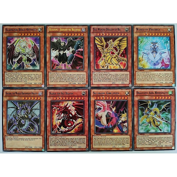 Klassisk Spelkung Engelska Spelkort Tecknade Kort Utrikeshandel Yugioh Kort Järnbox Spelkung Kort (FMY) -AD6-