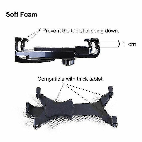 Universell Stativfäste Klämma för iPad Tablet-AD4-