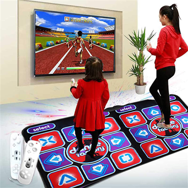 Dansmatta med fjärrkontroll PC TV-spel Hemmaträning för barn och vuxna -FD3-