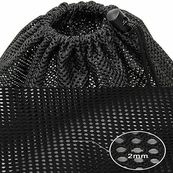 Pumppupussi, Pumpun suodatinverkkopussi, Lammen pumpun suodatinpussi, Pumpun verkkopussi, Kodin vesipumpun suodatintarvike (41×31cm, Musta) -AD9-