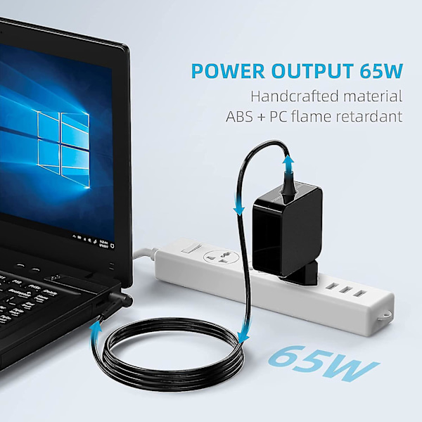 65w Laptop Oplader 20v 3.25a til Lenovo Ideapad 310 310s 320 330 330s 14ikb 15ikb 510 710 3 17ada05 S145 Flex Adl45wcg-AD4-