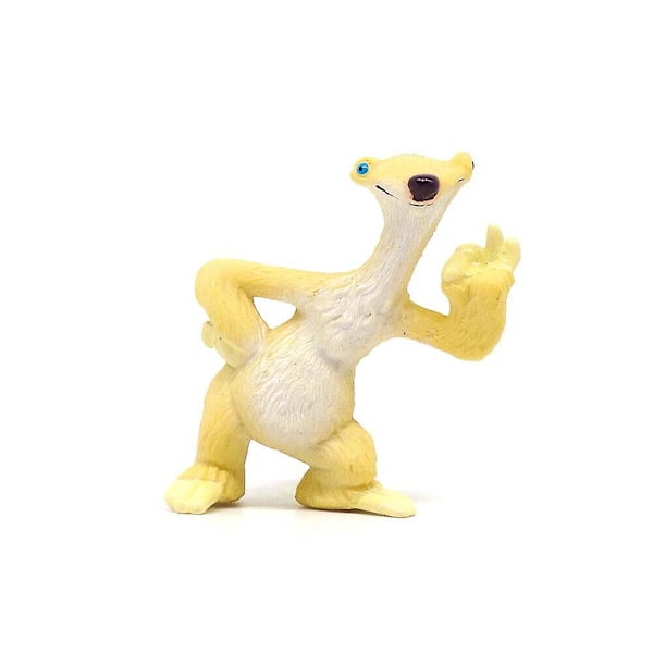 10 stk. Ice Age Figurer 1.96' PVC Model Legetøj Manny Elefant Diego Sid Børne Gave-AD4-