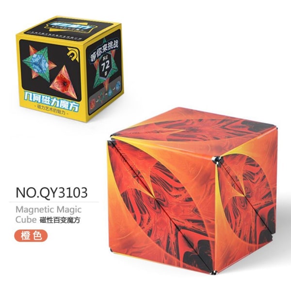3D Magic Cube Shape Shifting box Roligt present 18#
