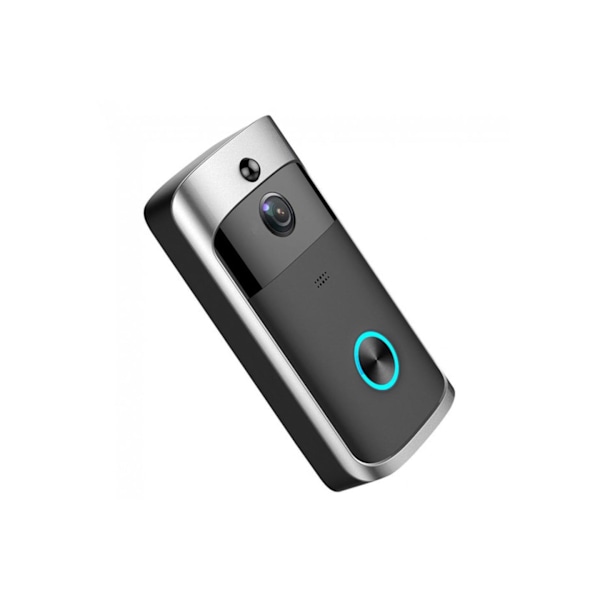 Wireless Video Doorbell with Motion Sensor and WiFi Grey -AD6- Grey grå