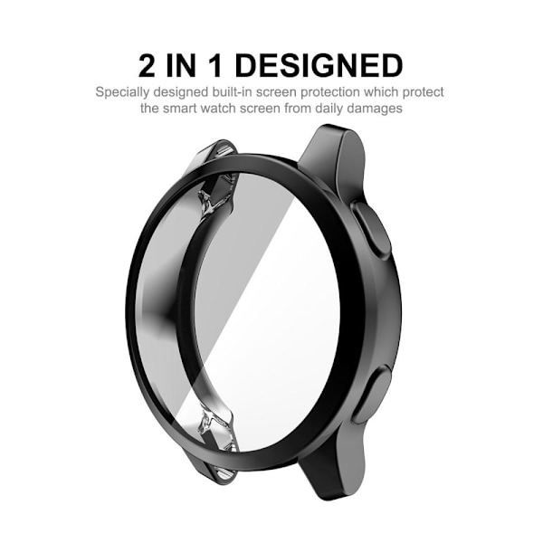 HAT PRINCE TPU Skall Garmin Venu 2 45 mm / Vivoactive 4 45 mm Svart