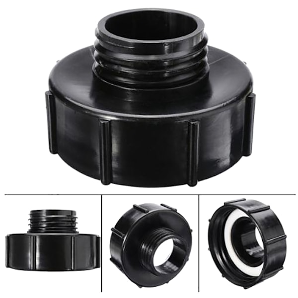 IBC Adapter S100x8 till Reducerare S60x6 IBC Tank Kopplingsadapter -FD3-
