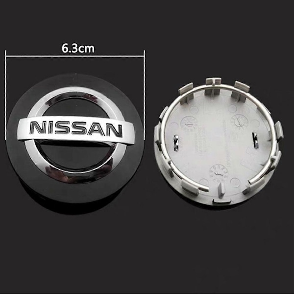 Nissan 40342-6RA1A 6.3CM Ulkohalkaisija Auton Pyörän Vanteen Keskikupin Kansi Logo Tunnus Merkki-AD10-