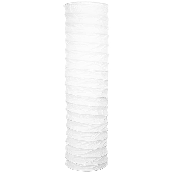 1 stk. Papir lampeskærm til gulvlampe, stående lampeskærm, hjem, hotel, lampeskærm, stue, soveværelse, belysningstilbehør-AD4-
