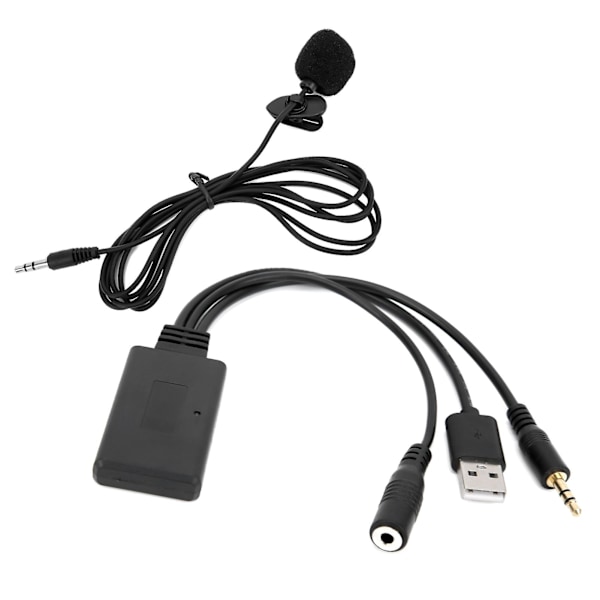 Bluetooth 5.0 Stereo Mikrofonadapter Aux-lydkabel Udskiftning til Z4 E60 E63 E64 E66 E81 E82 E70 E90