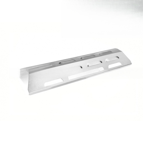 Grillbyte i rustfritt stål varmeplate/skjold for utvalgte gassgrillmodeller fra Campingaz, Alice's Garden, Char-broil, Cclife, Landmann og andre -FD1-