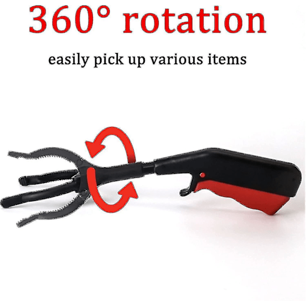 2-pack 30 cm barnsax för barn, greppverktyg för äldre, trädgårdsgripare, uppsamlingsklämmor, hygienklämmor -ys -AD11-