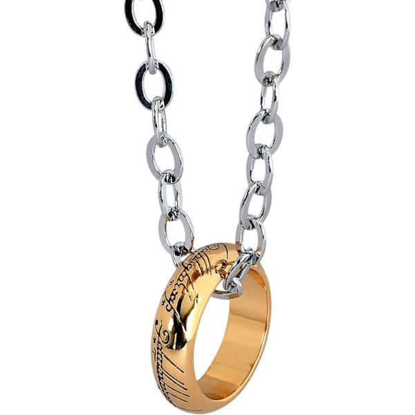 Lord of the Rings - The One Ring & Chain - Replica-AD4-