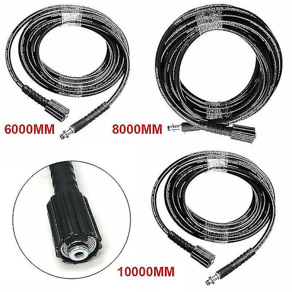 2024 Sopii Karcher K2 K3 K4 K5 6M/8M/10M korkeapainepesurin letkuun, suihkuletku 8M{f2}-AD8-