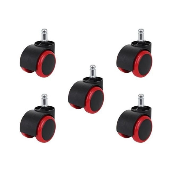 5 kpl pyöriä toimistotuoliin - 11 mm -FD5-