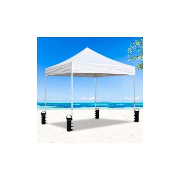 Set med 4 sandsäckar för lusthus, pergola, paviljong, tältben, solskydd och parasoll. -AD5-