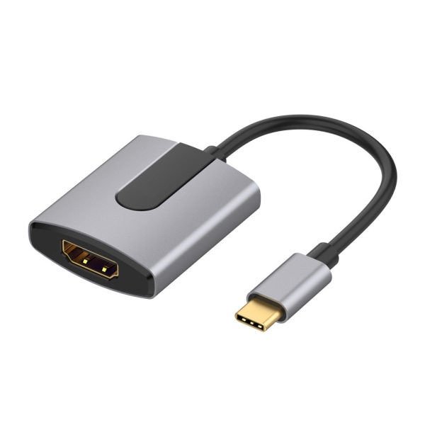 Typec till HDMI-kompatibel omvandlare Usb-c till HD 4k 30hz-adapter kompatibel med mobiltelefon Smart-tv Laptop Projektor Projektortillbehör