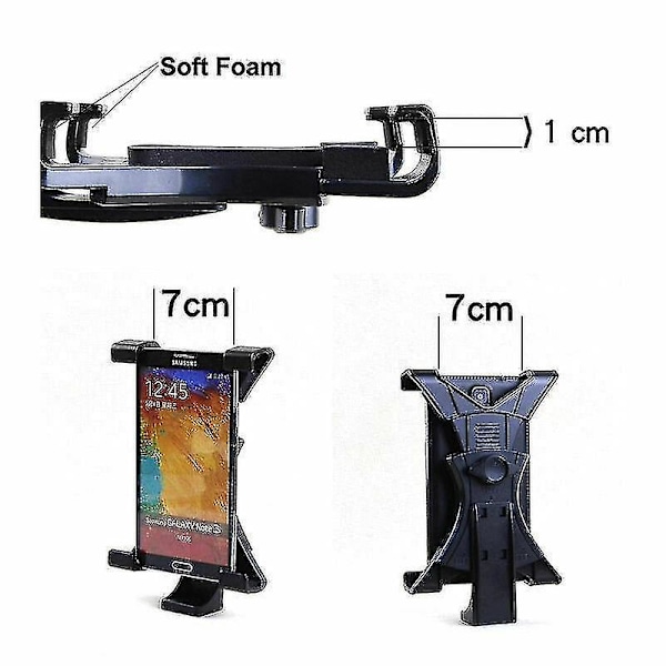 Universell Stativfäste Klämma för iPad Tablet-AD4-