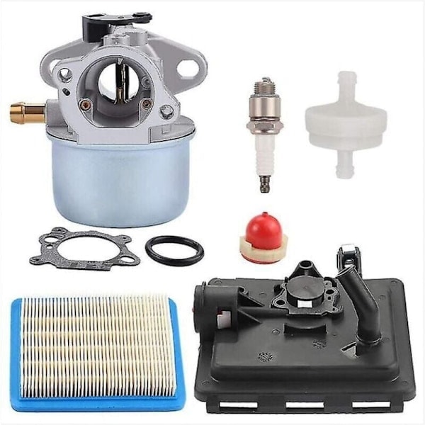 High-Quality 2025 799868 Carburetor with 496116 795259 Air Filter Base, Compatible with 124L02 124T02 124T05 124T07-AD7-
