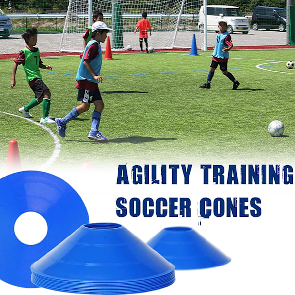Pro Disc Cones (50 kpl:n setti), jalkapallokartiot pidikkeellä, Agility-FD3-