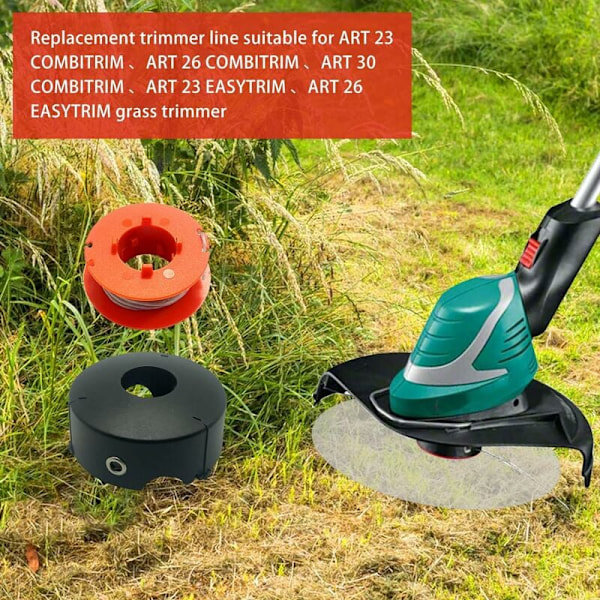 Paketti, jossa 4 kpl F016800175 -puolaa Bosch Art 23 26 30 Easytrim ja C -AD1 -malleille