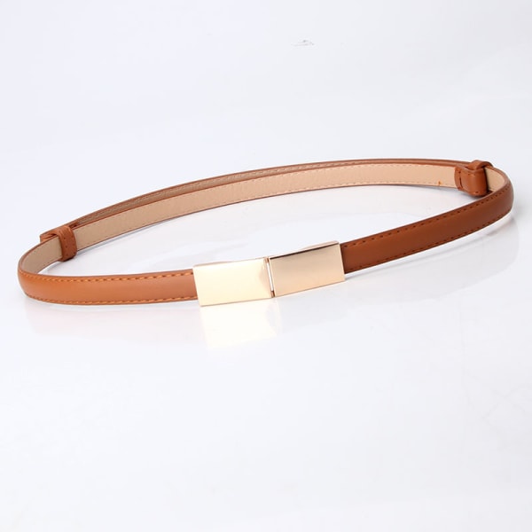 Adjustable alloy buckle waist belt for women's clothing