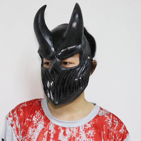 Halloween Demon Mask Kid of Darkness Deathcore Band Mask Cosplay Halloween Props