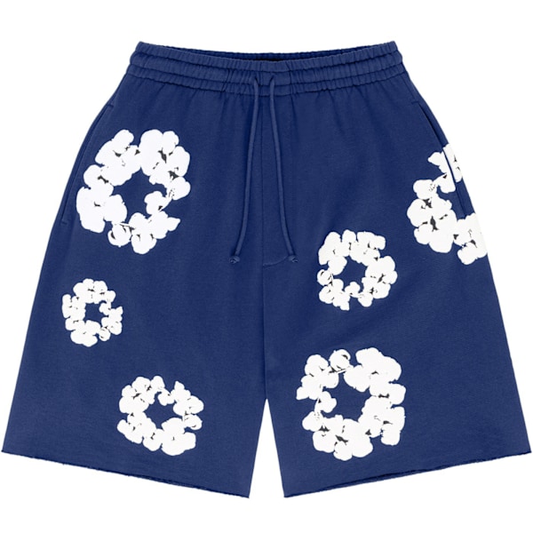 Herr Denim Tears Sommer Kortærmet Tøjsæt Blå Blue Blue M