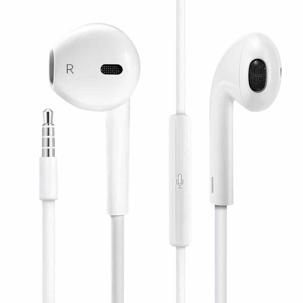 APPLE Earpods (In-Ear - Mikrofon - Brusreducering - Vit)-AD4-