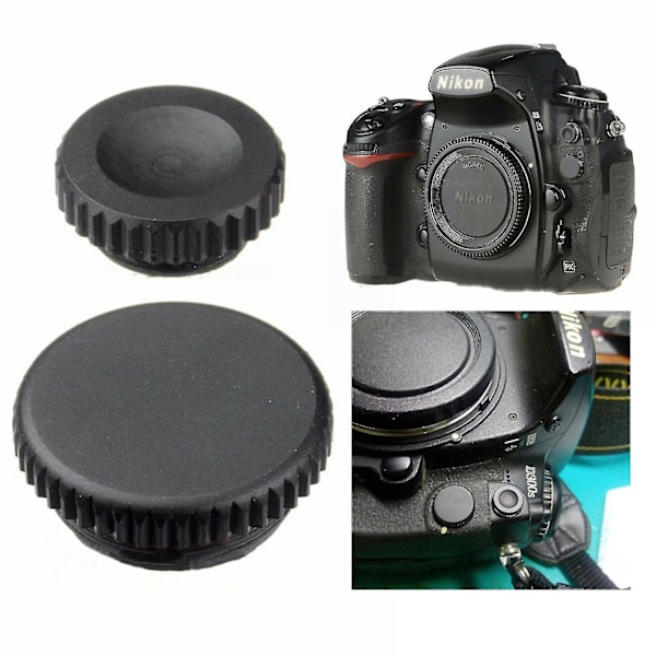 Dslrkit Fjernbetjening + Flash PC Sync Terminal Lås Beskyttelsessæt til Nikon D200 D2x Fuji S3-AD4-