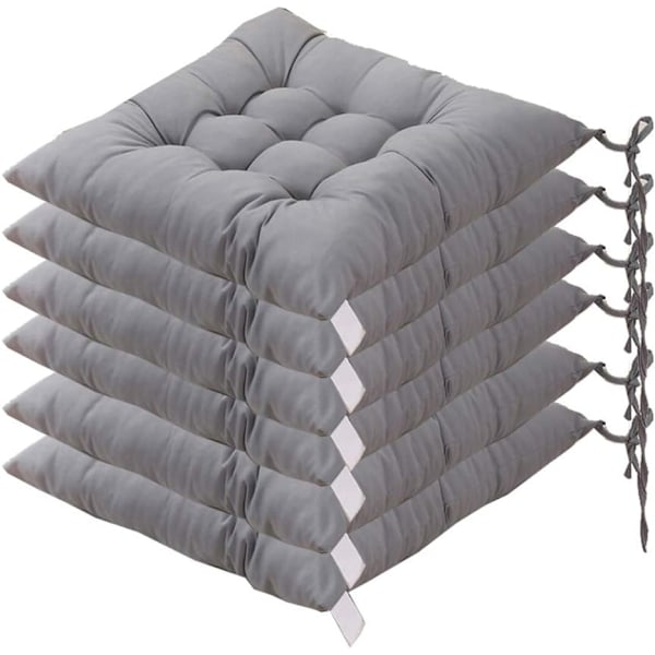 6 Stora Stolsdynor 40x40 Sittdynor Heminredning, ZQKLA -FD1-